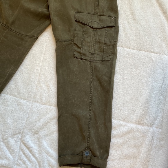 HEI HEI Anthropologie Olive pants size 31 - Picture 6 of 10